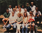 David Kingsley's Lab Picnic at Foothill Park in 1995.
