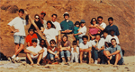 David Kingsley's Lab Picnic at San Gregorio Beach in 1997.