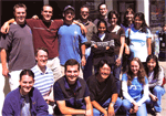 David Kingsley's lab outing for pizza and reptiles in Berkeley in 2004.