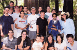 David Kingsley's lab picnic at Foothill Park in 2005.