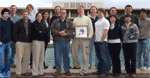 David Kingsley Lab photo at the Stanford Medical Center in 2008.